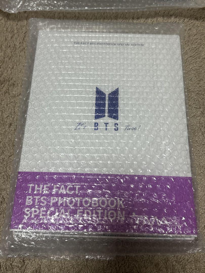 

[USED] BTS THE FACT PHOTOBOOK SPECIAL EDITION