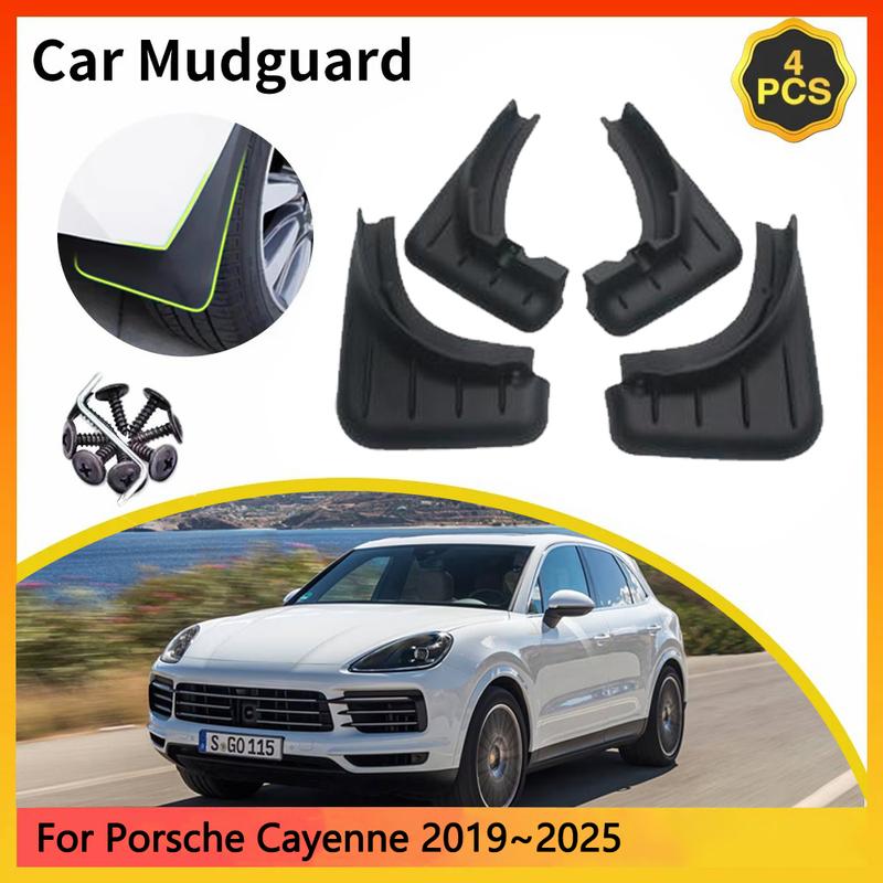 Per Porsche Cayenne ~2025 MK3 3ª Generazione E3 9YA 9YB Paraspruzzi Paraspruzzi Paraspruzzi Paraspruzzi Paraspruzzi Accessori Parafango Auto