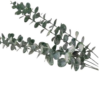 New DIY Artificial Plants Greenery Rustic Green Leaf Branches Wall Hanging Boho Eucalyptus Leaves Farmhouse