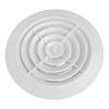 Tampa de ventilação redonda de 150 mm ABS Plástico Ventilação de ar Grelha de grelha para casa Banheiro Cozinha Escritório Wa
