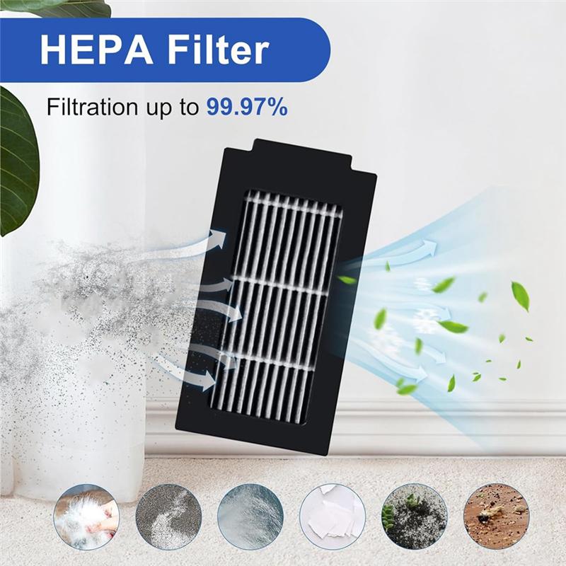 A65T-For Ecovacs Deebot T30C Omni/T30C Pro Omni Robot Vacuum Accessories Replacement Parts Kit