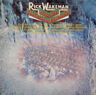 LP Record RICK WAKEMAN - Journey To The Centre Of The Earth AMLH63621 A&M Records 1974 UK Rock Used