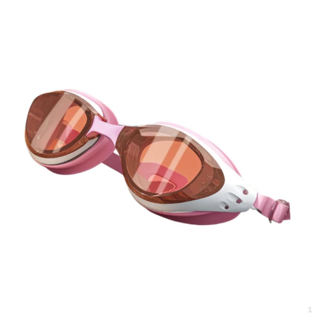 Swimming Goggles Anti Fog Portable Comfortable for Men Women with Nose Piece