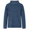 T-shirt enfants à manches longues rayures bleu marine 5 dimensions disponibles