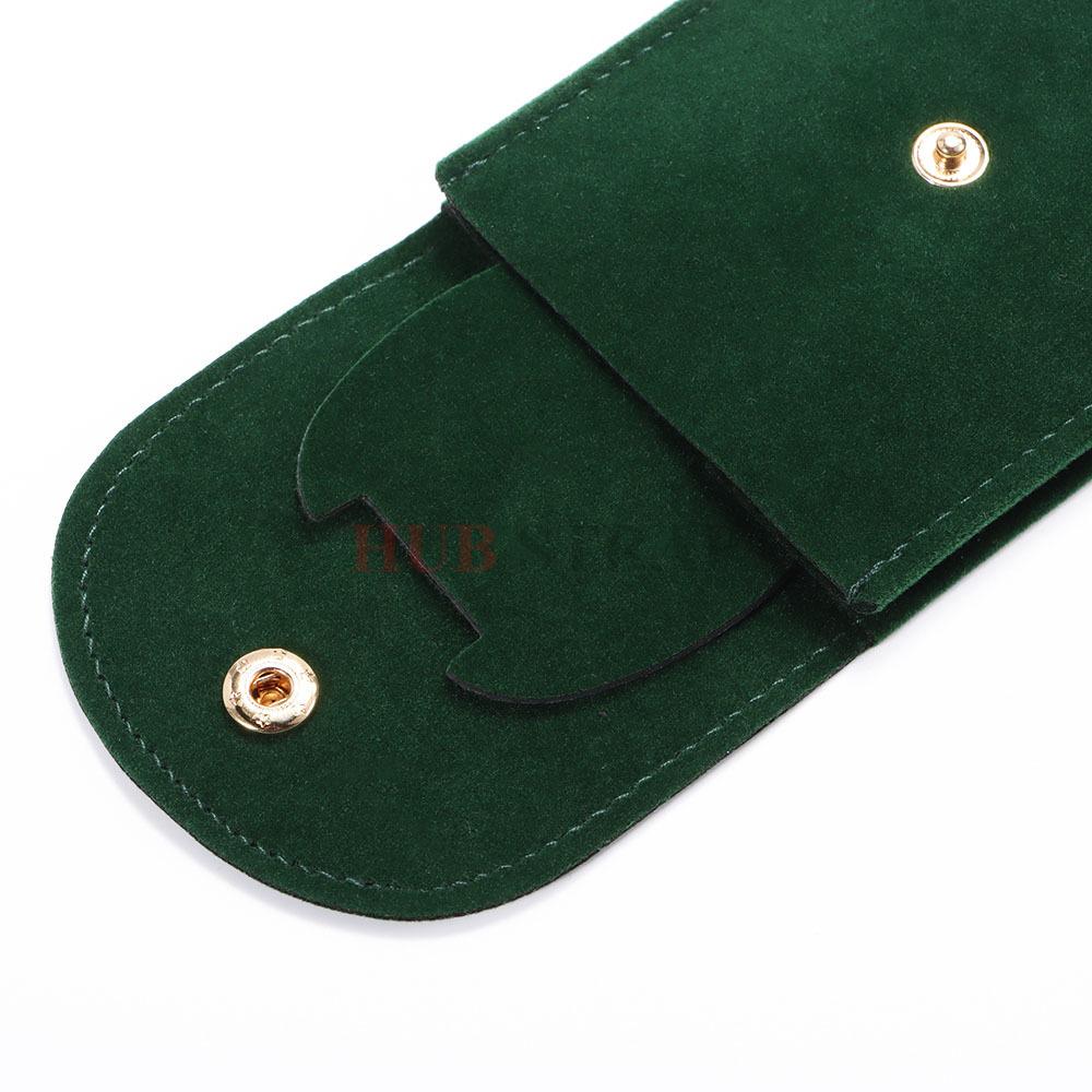 Flannelette Watch Bag White Black Green Red Watch Box Gift Box Travel Storage Case Durable Portable Watch Dust Protection Case