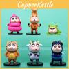 Crayon Shin Fun Chan Frog Tiger Cow Giraffe Shaped Animal Theme Ornament Model