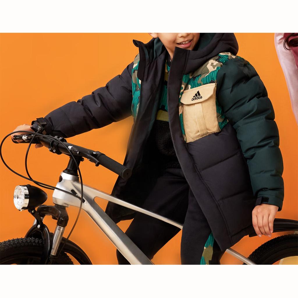 Adidas FW22 Down Jacket Kids' Honor Green HM9659