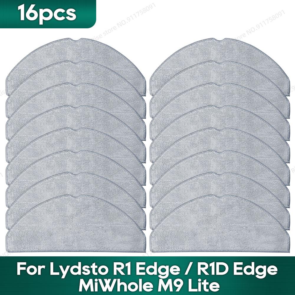 Compatible for Lydsto R1 Edge / R1D Edge, MiWhole M9 Lite, (Roidmi Eve Rook / Eve Rook S) Accessories Hepa Filter Mop Side Brush