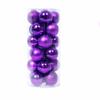 24Pcs Plastic Christmas Balls 3/5CM Xmas Tree Baubles Christmas Tree Ornaments  Xmas Tree