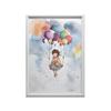 Balloon Lightness Balloon Lightness, 30X40 Cm, White Wooden Frame, 230 Gsm Matte Paper