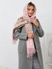 Embroidered Shawl Scarf Outer Wear Cashmere Embroidered Scarf Shawl