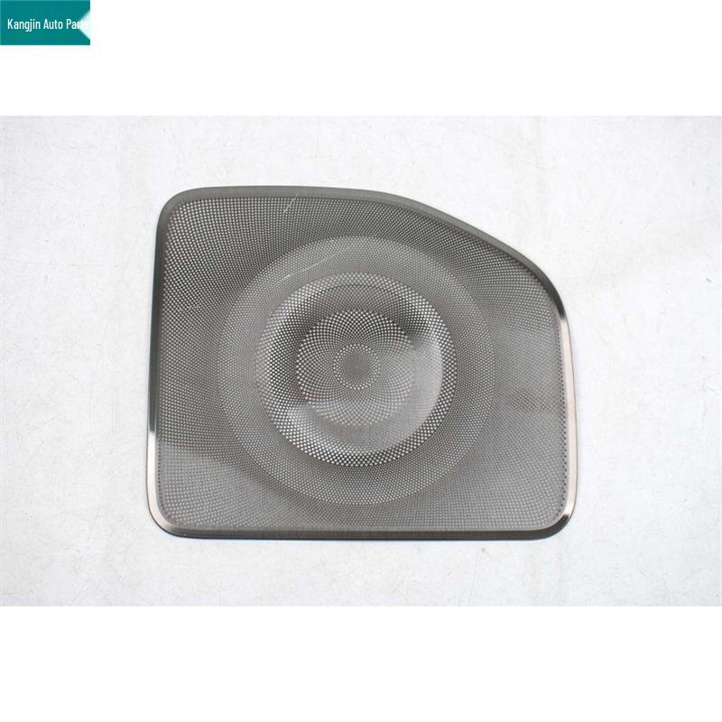 ZEEKR 001 Black Titanium Stainless Steel Front Pillar Speaker Cover Decor.