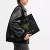 Coach RexyTote 43 Lexus Pattern Camouflage Print Tote Bag Tote Bag Shopping Bag Canvas Portable Shoulder Bag Large Size Men's Army Green