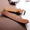 Premium Palm Genuine Leather Strap Black Grey Brown Criss Cross Stitch Cowhide Watch Bracelet for Seiko 18mm 19mm 20mm 22mm Band