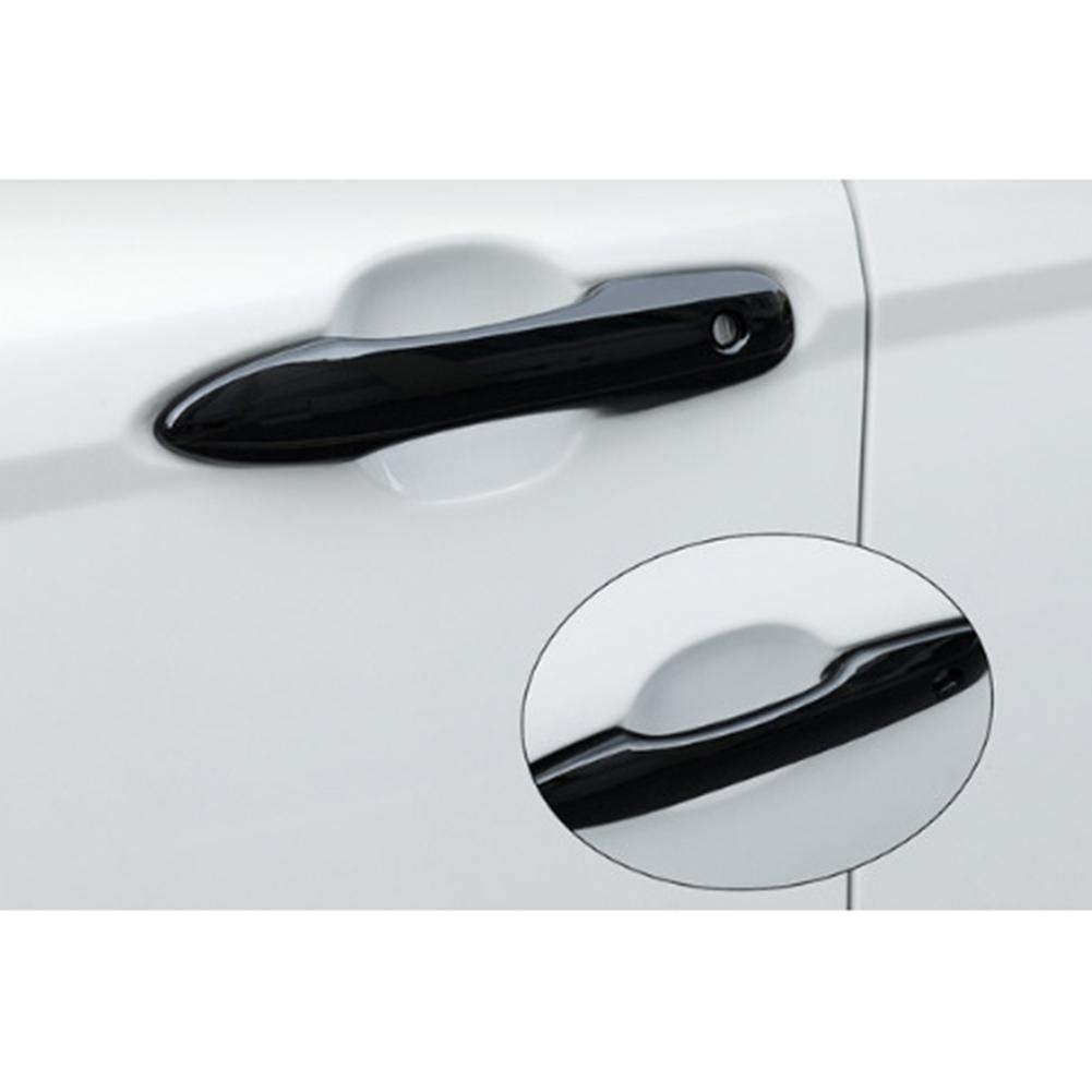 4pcs Black Door Handle Cover Door Pull Cover For Toyota For Camry For Corolla For Avalon Replacement Automobiles Parts