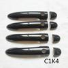 Door Handle Cover Trim Handles Covers for Renault Megane 2 Ii Mk2 Car Accessories Plastic Carbon
