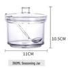 Yingbai Modern Acrylic Seasoning Jar Set with Spoons