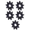 5PCS Chain Motor Sprocket 9 Teeth Steel Electric Scooter Motor Engine Sprocket Replacement for 420 Chain