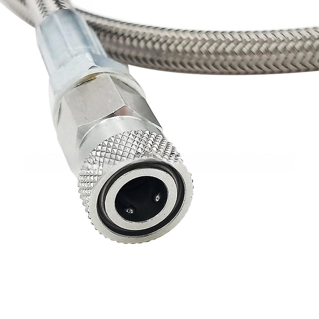 CO2 Tank Hose Adapter 60inch High Pressure Connector CO2 Refill Adapter Connector Simple Installs for Soda Accessories