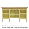 Wooden Doll House Kitchen Wall Mount Cabinet Model Figurine Storage Solution For Kids Craft Model Project Scene Display