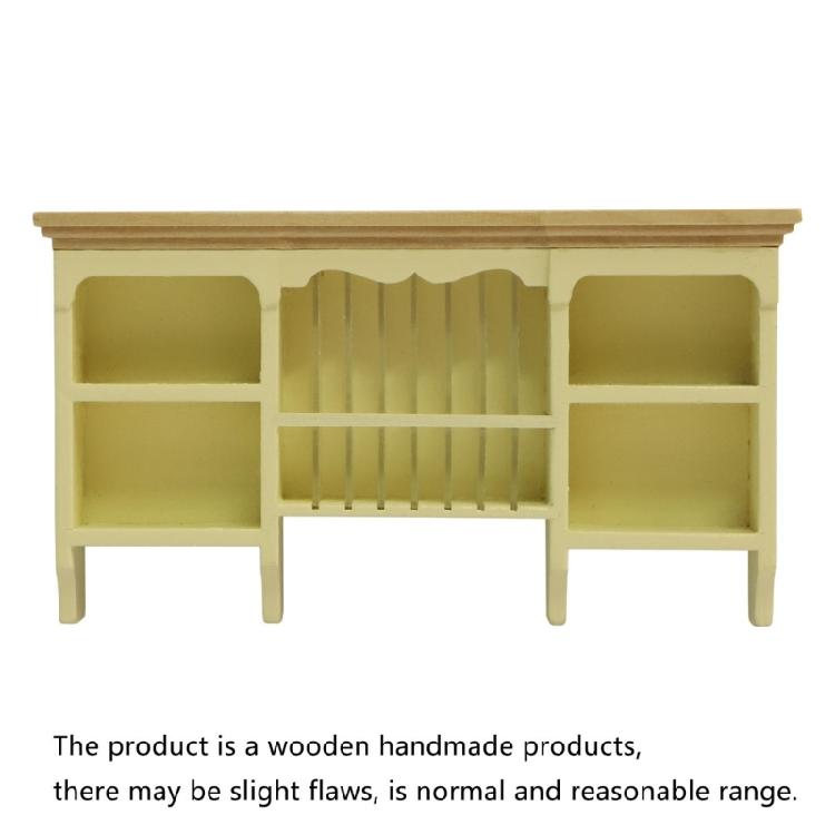 Wooden Doll House Kitchen Wall Mount Cabinet Model Figurine Storage Solution For Kids Craft Model Project Scene Display
