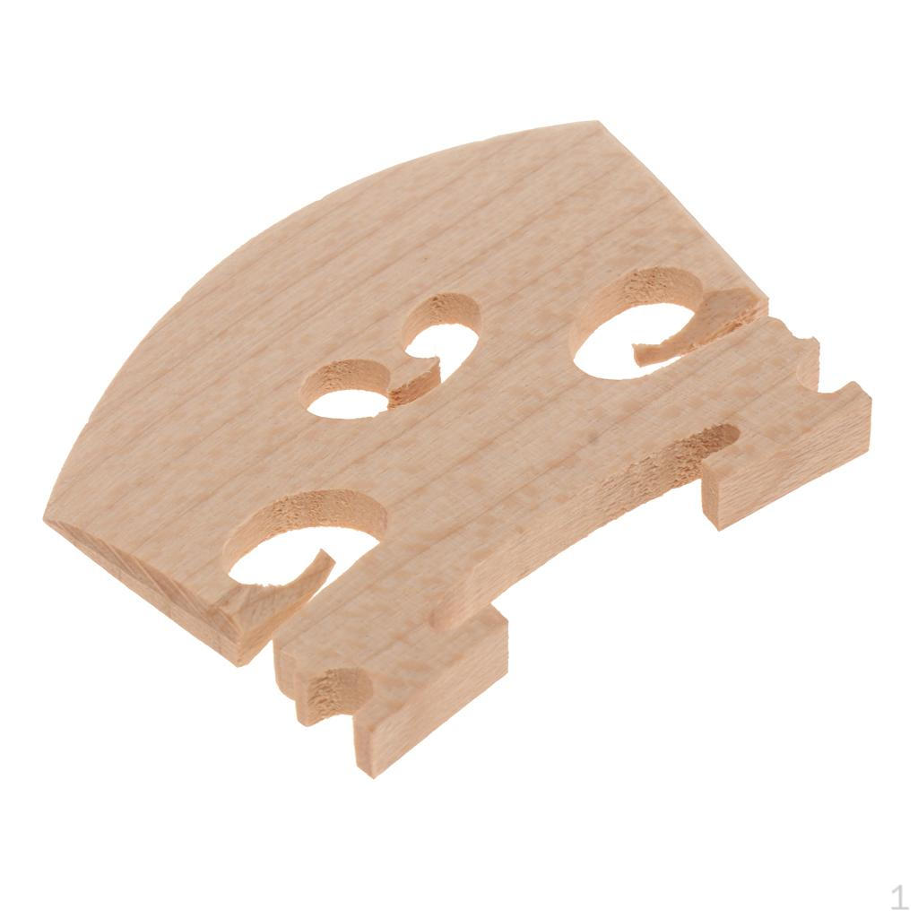 Wooden Violin Bridge Available /4,3/4,1/4,1/2,1/8 Solid Wood