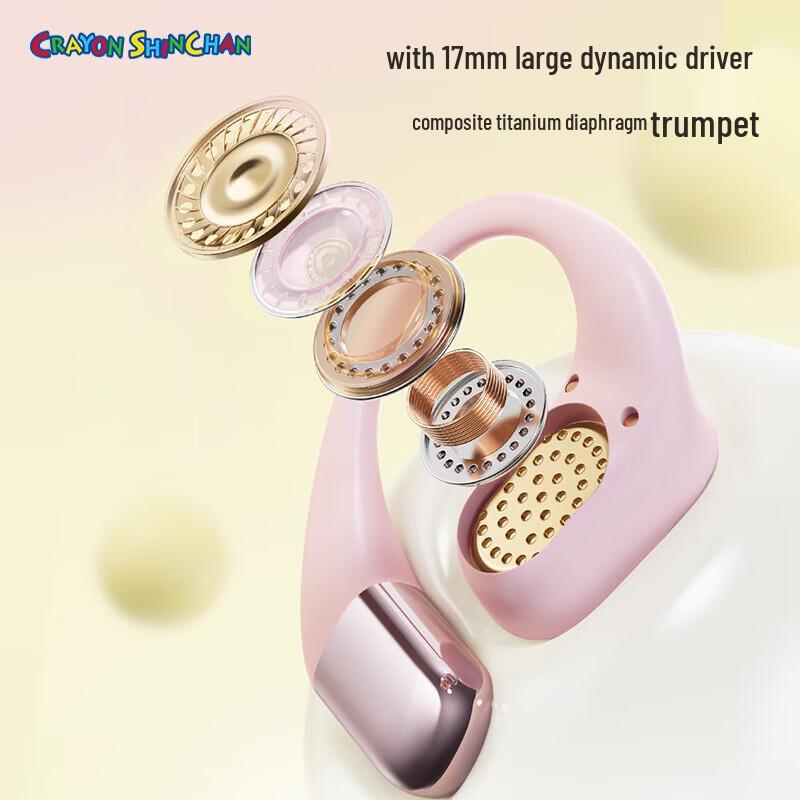 ROCK Crayon Shin-chan Open-Ear Bone Conduction Sports Bluetooth Headphones