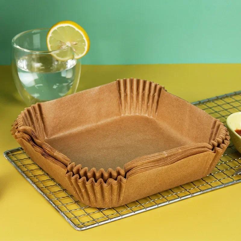 Kuchyňské náčiní Pečení Příslušenství k fritéze Příslušenství Nástroje 30/50 ks Tác Kuchyňské potřeby Absorpční formy na pečivo Papír