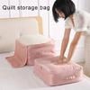 Space Saving Clothes Holder Self Compressing Bedding Storage Bag Stylish Organizer for Clothing and Garments Quilt