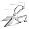Kitchen Scissors Stainless Steel Blades Multifunctional Shears Heavy Duty Cooking Scissors with Ergonomic Grip