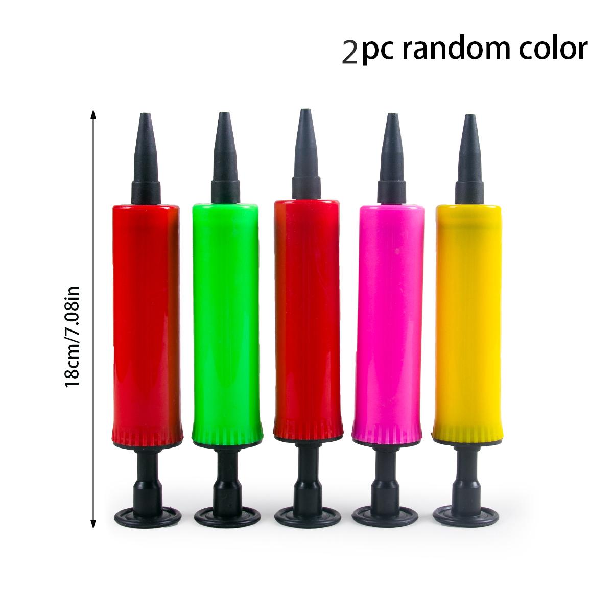 

1 шт. Пластиковый ручной насос для воздушных шаров, портативный воздушный насос, аксессуары для воздушных шаров для свадьбы, дня рождения, украшения, инструменты для воздушных шаров as photo