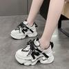 Fashion 2025 Fashion Spring Autumn Sneakers Women Lace Up Chunky Platform Sports Dad Shoes Woman Comfort Casual Shoes Zapatillas Mujer