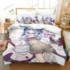 3D Print Anime Kawaii Girl Elira Pendora Bedding Set Single Twin Full Queen King Size Bed Set Adult Kid Bedroom Duvet Cover Sets