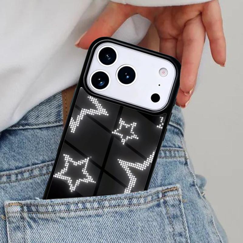Stars Phone Case for iPhone 17ProMax 12 13 14 15 16e 17 Pro Max Plus Air Cover