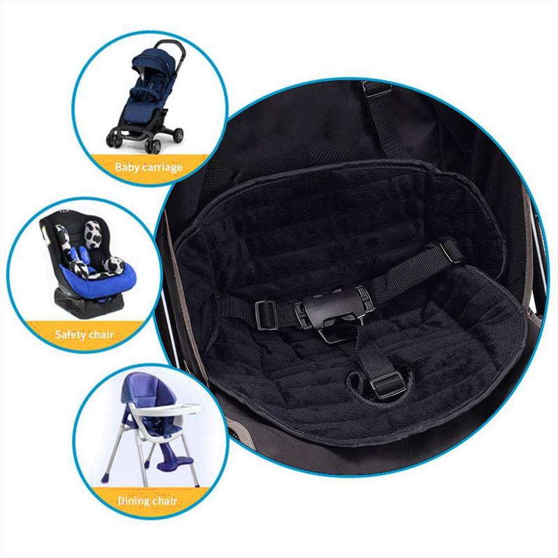 Car Safety Seat Insert Holder Waterproof Insulation Pad Baby Cart Dining Chair Anti-Slip Cushion Protector stroller Accessories