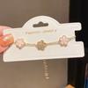Fashion Floral Copper Bracelet With Plating For Womens Casual Wear
