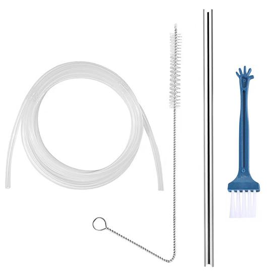 

1 комплект пищевой высоко-низкотемпературный гладкий сменный шланг автоматическая кофемашина силиконовая трубка кухонные аксессуары Sets