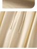 Spring/Summer 2025 Yamamoto Women's Textured Wide-Leg Draped Pants - Cool, Fashionable, Straight-Leg Design