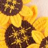 Duoku Computer Embroidery Label Sunflower Flower Cloth Label Clothing Accessories Hand Account Diy Accessories Accessories Embroidery Cloth Sticker