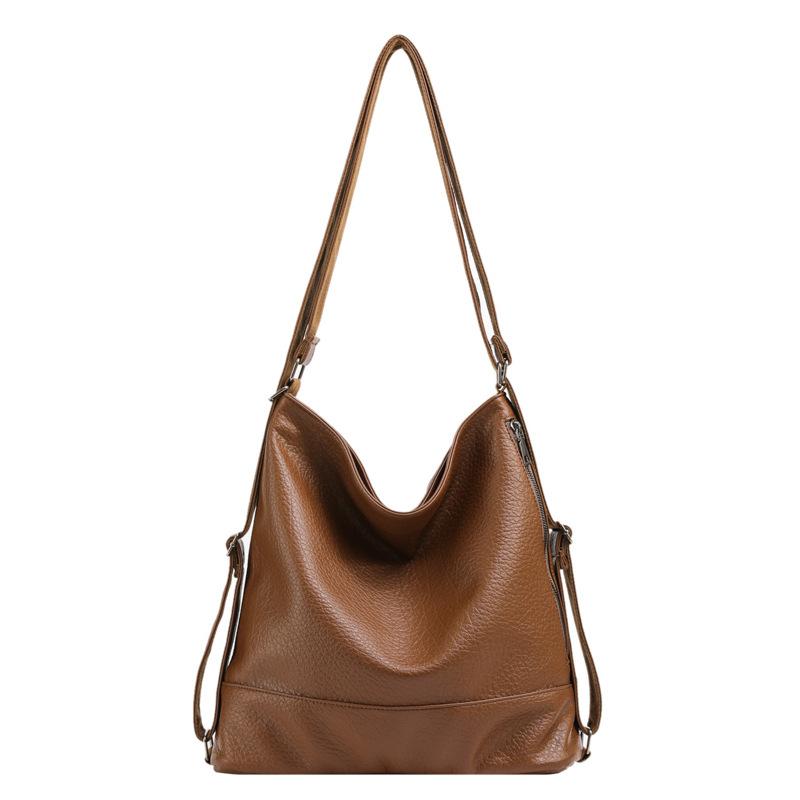 

Bag Women s 2025 New Simple Commuter Underarm Bag Large Capacity Crossbody Shoulder Bag Premium Sense Tote Bag 34*17*35 коричневый