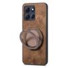 For Motorola Moto G86 Power 5G Stress Relief Retro Leather Back Cover Phone Case with Rotating Kickstand
