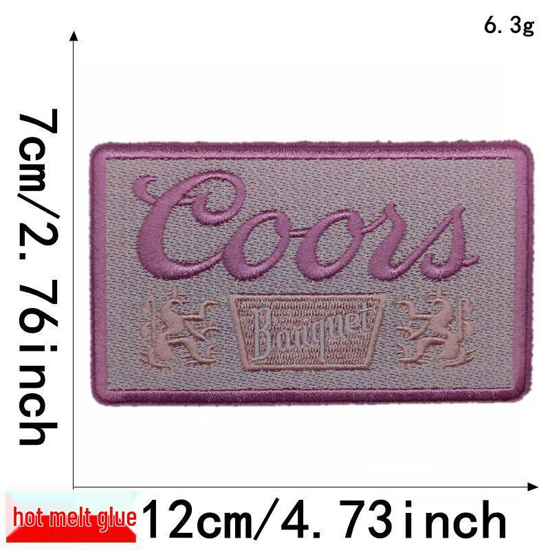 Liteon Cross-Border Alphabet Planet Embroidery Patch for Clothing & Accessories.