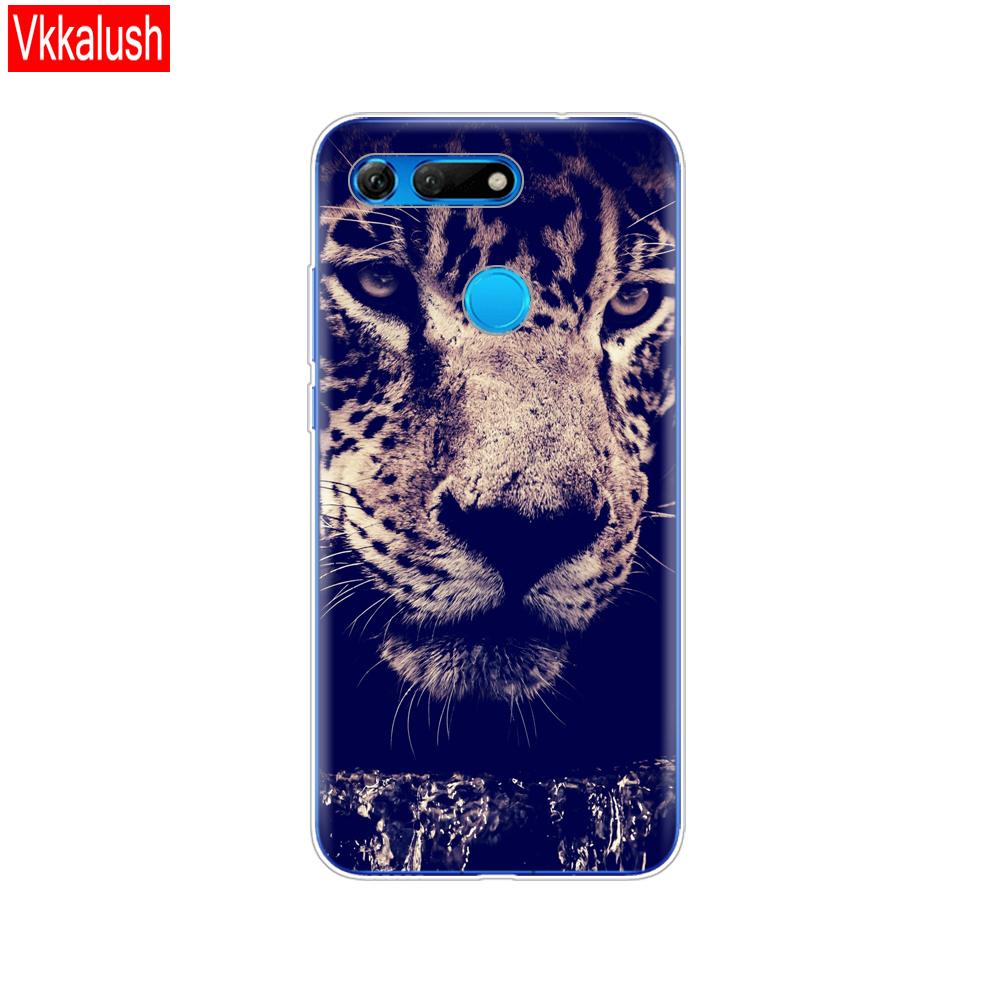 Silikonhülle für Huawei Honor View 20 V20 Hülle TPU Funda Weiche Silikonhülle für Honor V20 Capa Niedliches Tiermuster