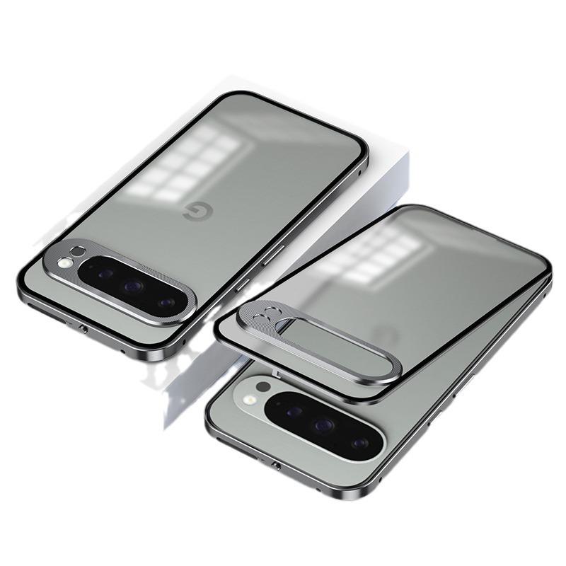 Google Pixel 10 Pro XL Metal Frame Magnetic Snap Phone Case