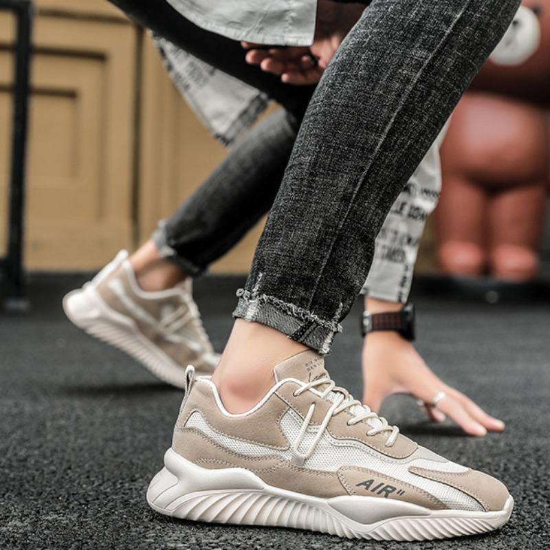 Nya Herrsneakers Mode Andningsbara Lätta Löparskor Märkesdesigner Utomhus Casual Skor För Män Zapatillas De Hombre