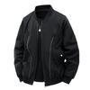 Jacket Men's Spring and Autumn Loose Trendy Solid Color Top American Casual Retro Baseball Jacket Men's