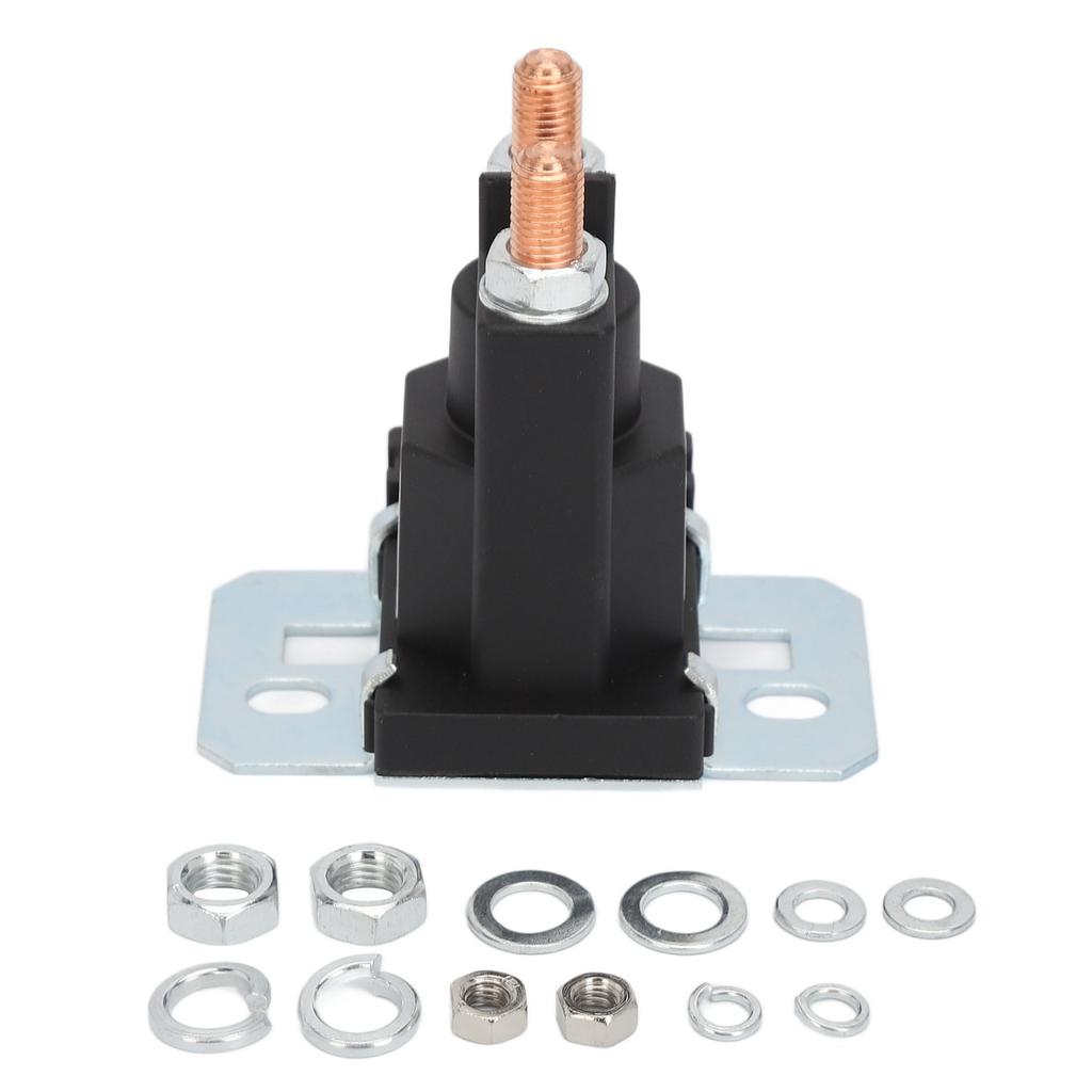 200A Anlasserrelais Solenoid ABS Messing Klemmenpfosten Typ Anlasser Solenoid für Rasenmäher Gabelstapler 24V