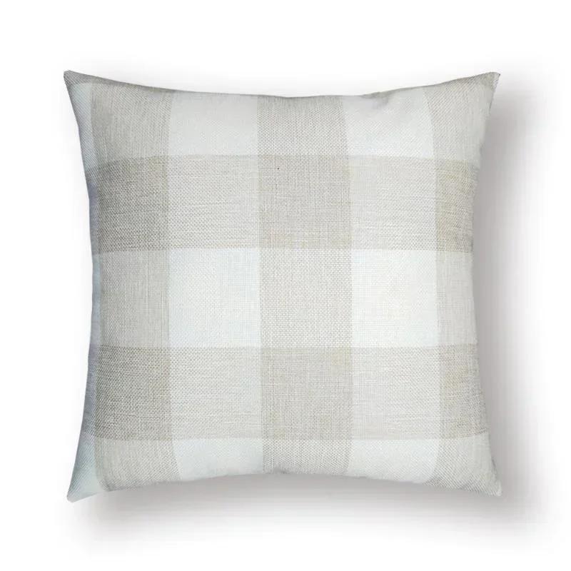 6 Colors Comfortable Sofa Cushion Cover Plaid Pattern Pillow Case Cover European Modern Pillow Cushion Cases for Home Bed,Sofa