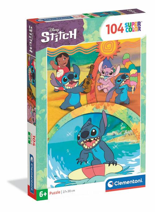 104-piece Puzzle. Super Colorful. Stitch