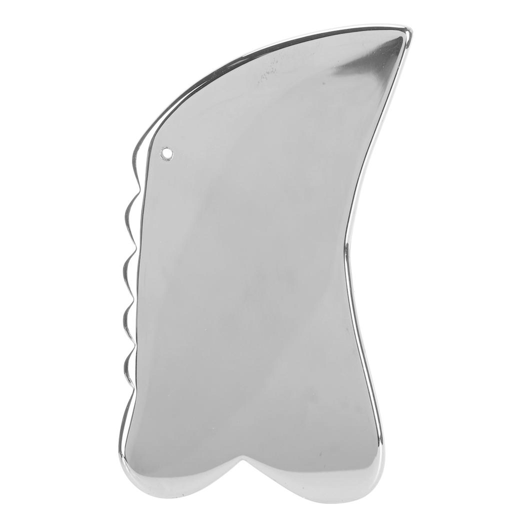 100x60x6mm Terahertz Scraping Board Energy Stone Meridian Back Scraping Plate Massage Tool for Home